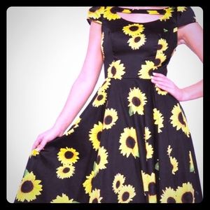 New sunflower dress